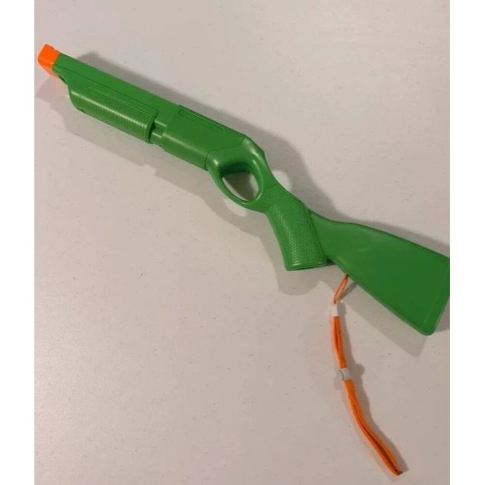 Cabela’s Activision Shotgun Gun Rifle Attachment Nintendo Wii Controller Green